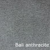 Banquette Clic-Clac JADE Bali anthracite, matelas BULTEX 15cm socle bois
